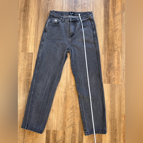 Ripndip Black Denim Straight Leg Men’s Jeans, Streetwear Cat Logo - Picture 12 of 15